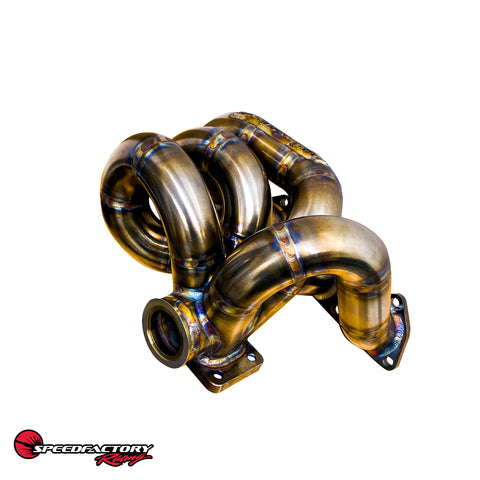 SpeedFactory Racing B / D-Series Bottom Mount Turbo Manifolds SpeedFactory Racing B / D-Series Bottom Mount Turbo Manifolds
