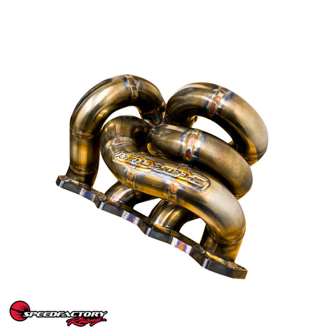 SpeedFactory Racing B / D-Series Bottom Mount Turbo Manifolds SpeedFactory Racing B / D-Series Bottom Mount Turbo Manifolds