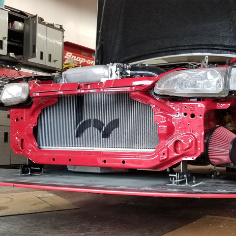 Hybrid Racing K-Swap Fullsize Radiator (92-95 Civic & 93-97 Del Sol w/ K-Swap) Hybrid Racing K-Swap Fullsize Radiator (92-95 Civic & 93-97 Del Sol w/ K-Swap)