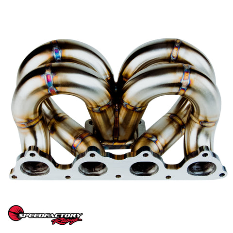 SpeedFactory Racing Stainless Steel Ramhorn Turbo Manifold SpeedFactory Racing Stainless Steel Ramhorn Turbo Manifold