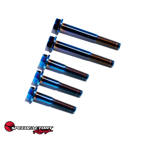 SpeedFactory Racing Titanium Shift Arm Housing 5pc Bolt Kit for B-Series AWD SpeedFactory Racing Titanium Shift Arm Housing 5pc Bolt Kit for B-Series AWD