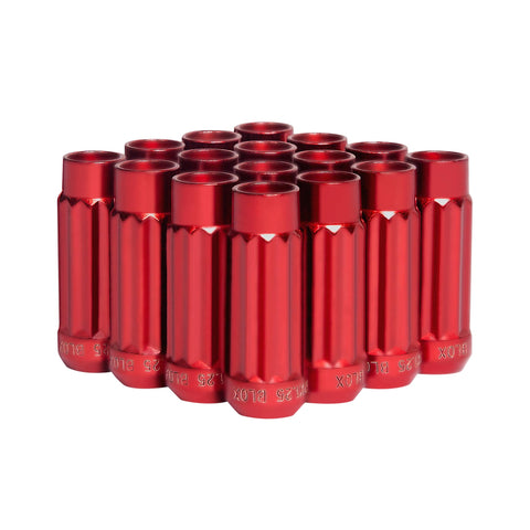 Blox Racing Tuner 12P17 Steel Lug Nuts - 12x1.25 / 12x1.5 - Sets of 16 and 20 Blox Racing Tuner 12P17 Steel Lug Nuts - 12x1.25 / 12x1.5 - Sets of 16 and 20
