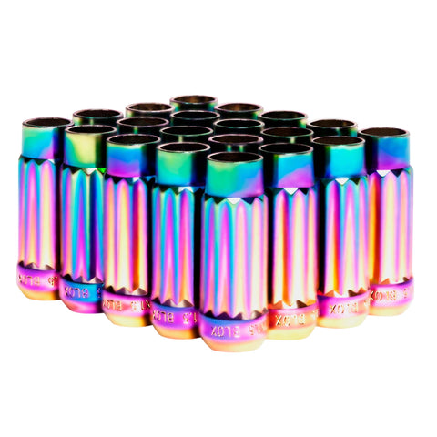 Blox Racing Tuner 12P17 Steel Lug Nuts - 12x1.25 / 12x1.5 - Sets of 16 and 20 Blox Racing Tuner 12P17 Steel Lug Nuts - 12x1.25 / 12x1.5 - Sets of 16 and 20
