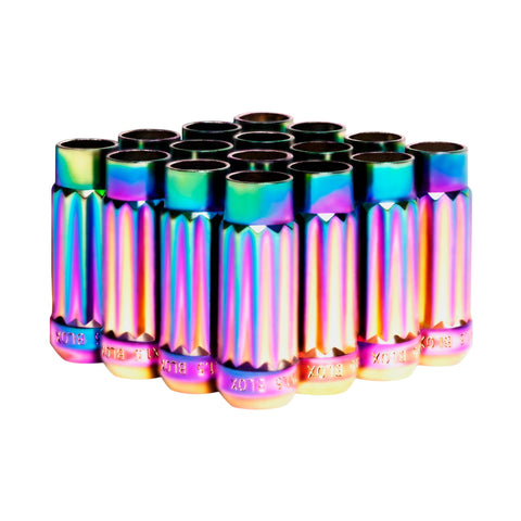 Blox Racing Tuner 12P17 Steel Lug Nuts - 12x1.25 / 12x1.5 - Sets of 16 and 20 Blox Racing Tuner 12P17 Steel Lug Nuts - 12x1.25 / 12x1.5 - Sets of 16 and 20