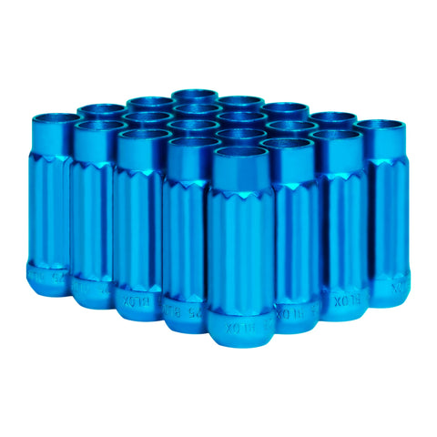 Blox Racing Tuner 12P17 Steel Lug Nuts - 12x1.25 / 12x1.5 - Sets of 16 and 20 Blox Racing Tuner 12P17 Steel Lug Nuts - 12x1.25 / 12x1.5 - Sets of 16 and 20