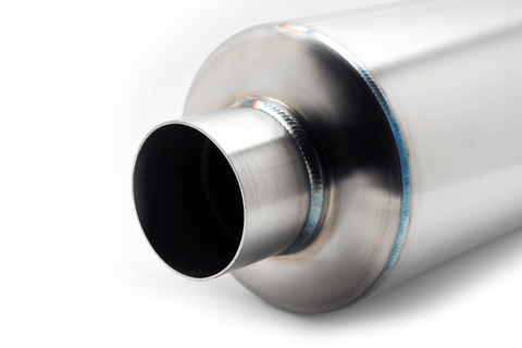 Blox Racing  Universal Street Muffler - Turndown Tip Blox Racing  Universal Street Muffler - Turndown Tip