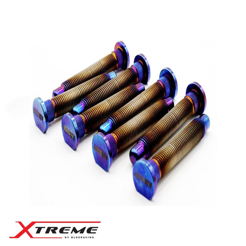 Blox Racing Xtreme Honda Titanium Wheel Studs Blox Racing Xtreme Honda Titanium Wheel Studs