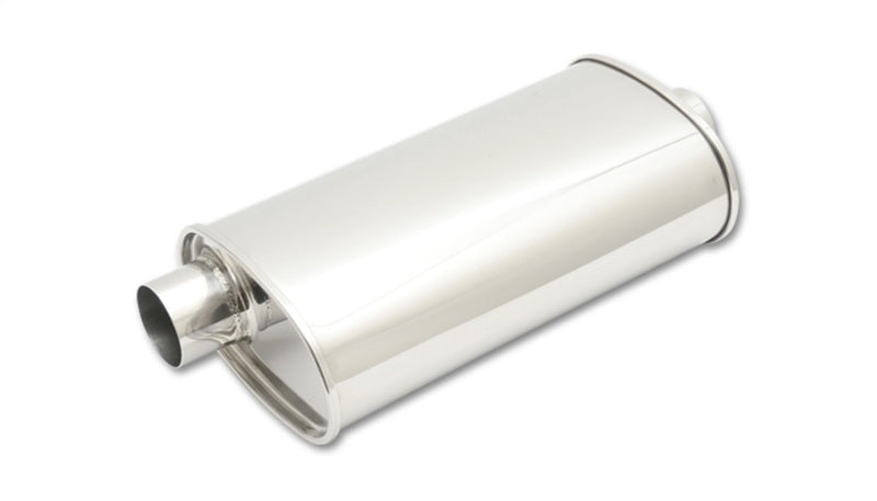 Vibrant StreetPower Oval Muffler Offset-Center (Long Body)