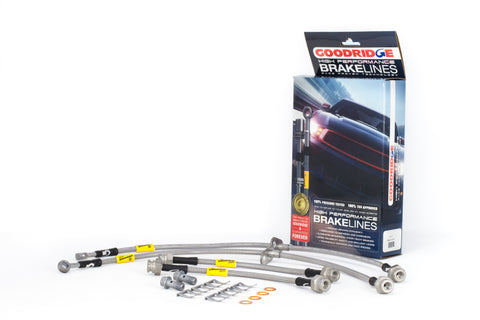 Goodridge 2015-2018 Honda Fit SS Brake Line Kit