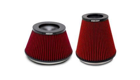 Vibrant Classic Air Filters for Bellmouth Velocity Stacks