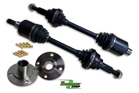 Honda EG/DC/EK (with EKK2 & Lean Mounts) K-Series and 4-Lug Level 5.9 Axle/Hub Kit (Pair)