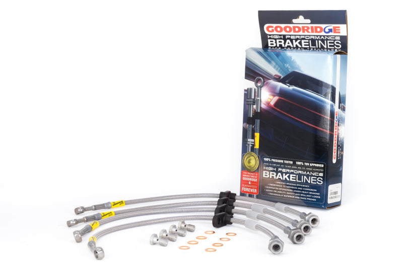 Goodridge 1998-2002 Honda Accord w/ Rear Disc Brake Lines