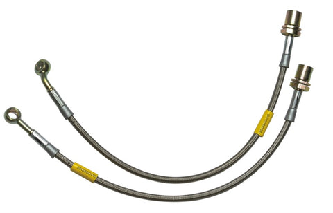 Goodridge 1990-1997 Honda Accord w/ Rear Drum w/o ABS (Inc Wagon) SS Brake Lines