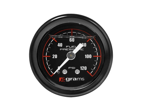 Grams Performance 0-120 PSI Fuel Pressure Gauge