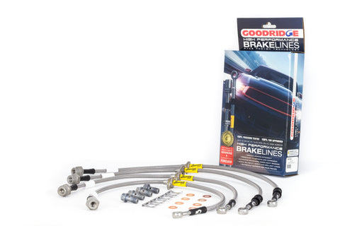 Goodridge 2017-2018 Honda Civic (Si Model Only) SS Brake Line Kit