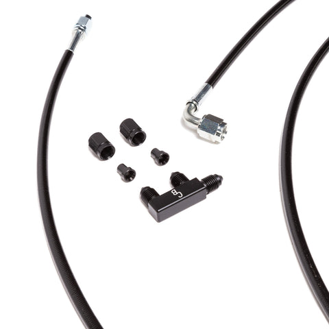 Chase Bays Brake Line Relocation - 88-91 Civic / CRX and 90-93 Integra with OEMC