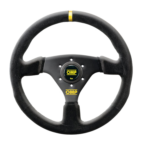 OMP 330mm Black/Suede Steering Wheel