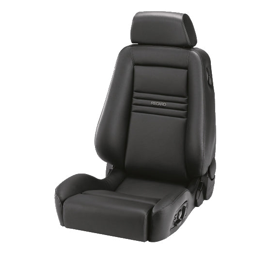 Recaro Ergomed ES Driver Seat - Black Leather/Black Leather - 154.20.1541-01