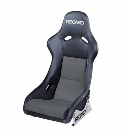 Recaro Pole Position N.G. Seat - Black Leather/Grey Suede