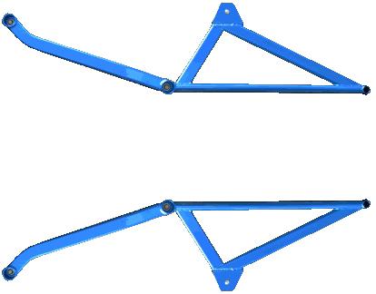 Cusco 2006-2011 Honda Civic SI Power Brace Lower Rear Side