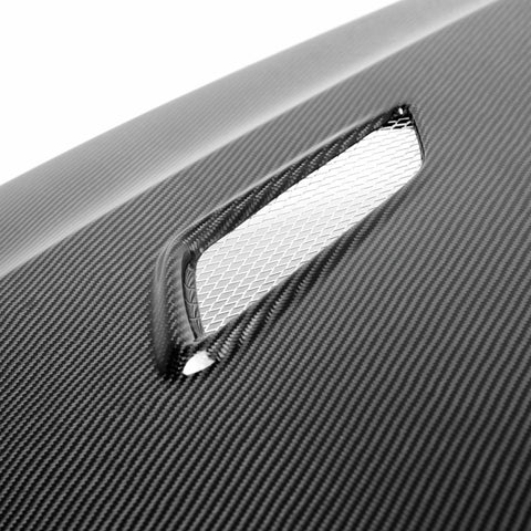 Seibon MG-Style Carbon Fiber Hood For 2012-2013 Honda Civic 2DR And 2012 Honda Civic 4DR