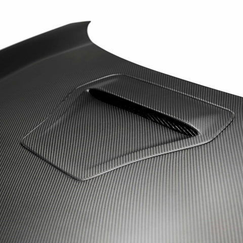 Seibon 17-21 Honda Civic Type-R OEM-Style Dry Carbon Fiber Hood