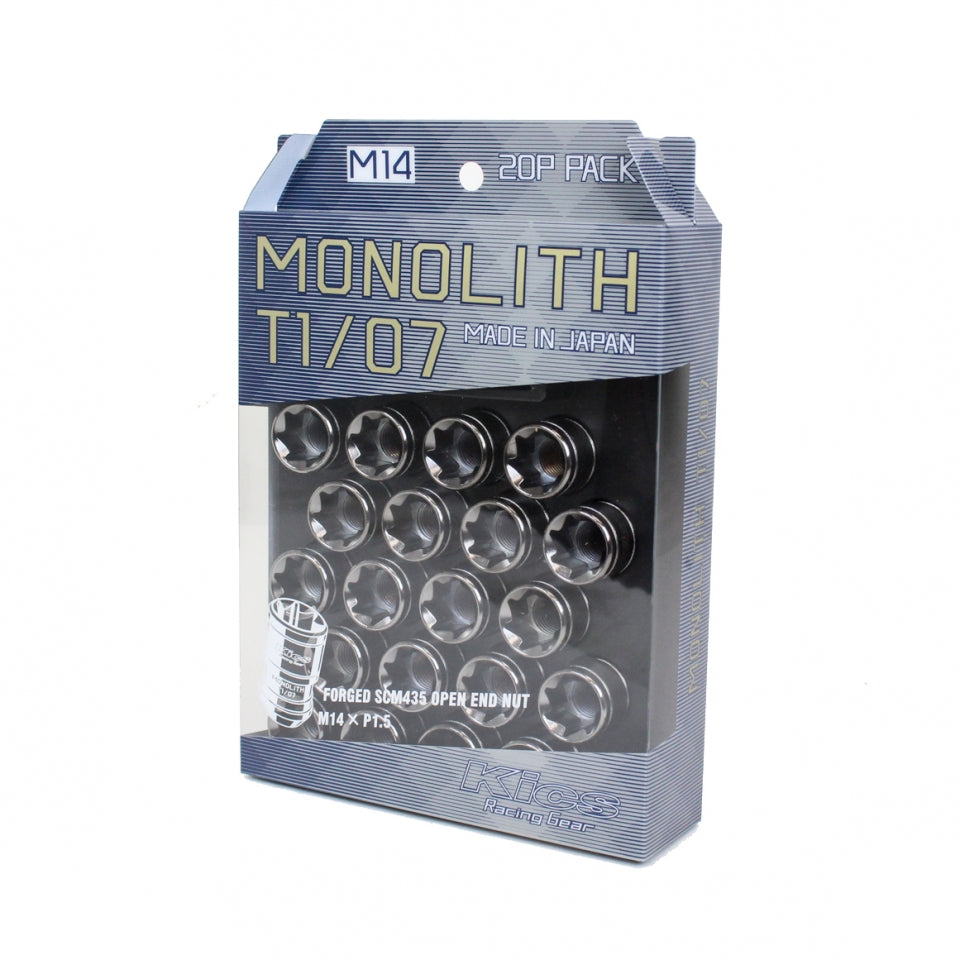 Project Kics Monolith T1/07 Lug Nut Set - 14x1.50