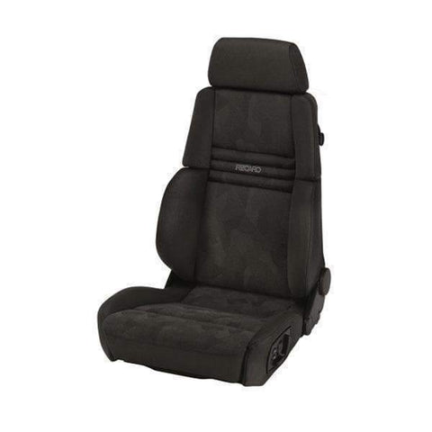 Recaro Orthoped Driver Seat - Black Nardo/Black Artista - 058.20.1351-01