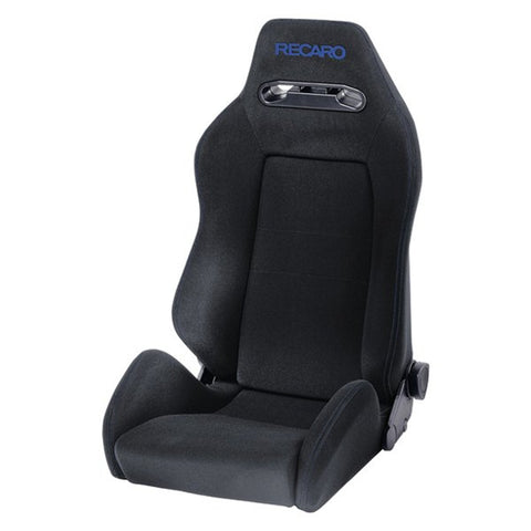 Recaro Speed Seat (3/4/5 Point) - Black Nardo/Black Nardo w/Blue - SPD.00.002.NNWL