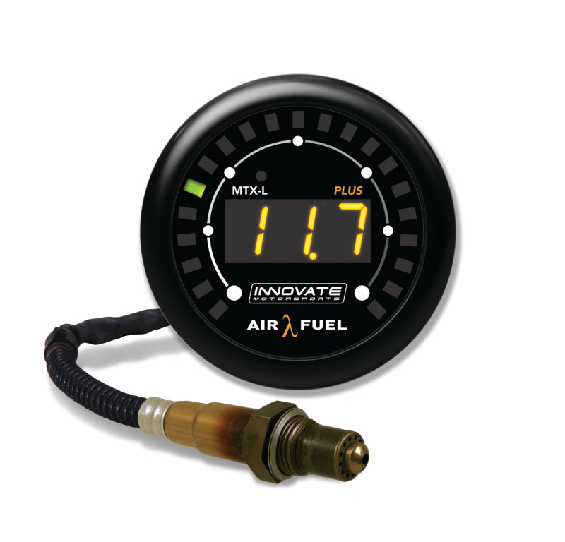 Innovate MTX-L PLUS Digital Air/Fuel Ratio Gauge Kit 8ft w/O2