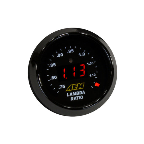 AEM Digital Wideband UEGO Gauge w/o Sensor - 30-4110NS