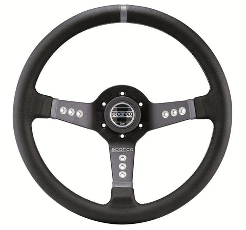 Sparco Strwhl L777 Leather Black