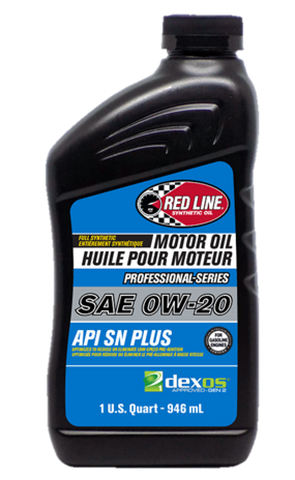 Red Line Pro-Series 0W20 DEX1G2 SN+ Motor Oil - Quart - 12804