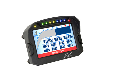 AEM CD-5G Carbon Digital Dash Display w/ Interal 10Hz GPS - 30-5602