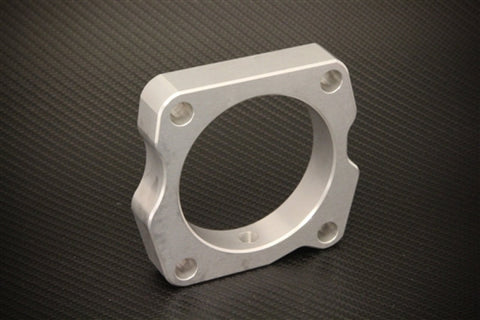 Torque Solution Throttle Body Spacer (Silver): Acura TL 2004-2007 - TS-TBS-003-1