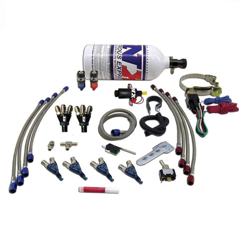 Nitrous Express 4 Cyl Piranha Nitrous Kit (For EFI Applications)