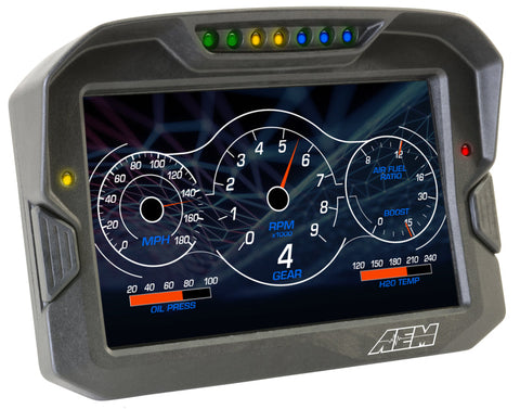 AEM CD-7 Logging Race Dash Carbon Fiber Digital Display (CAN - 30-5701