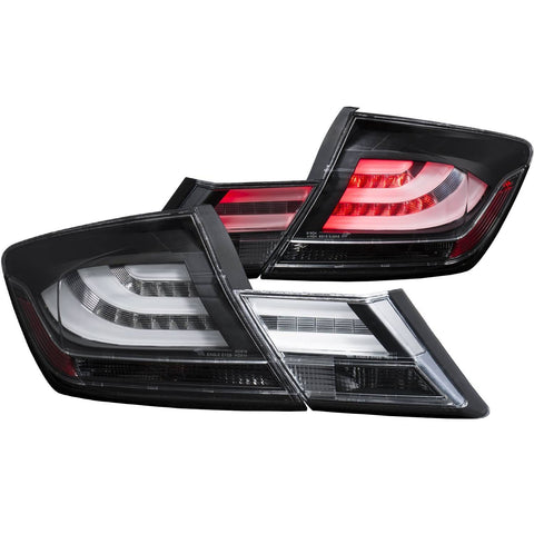 2013-2015 Honda Civic LED Taillights (Black Housing)