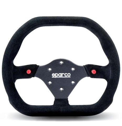 Sparco Strwhl 310X260 Suede Black