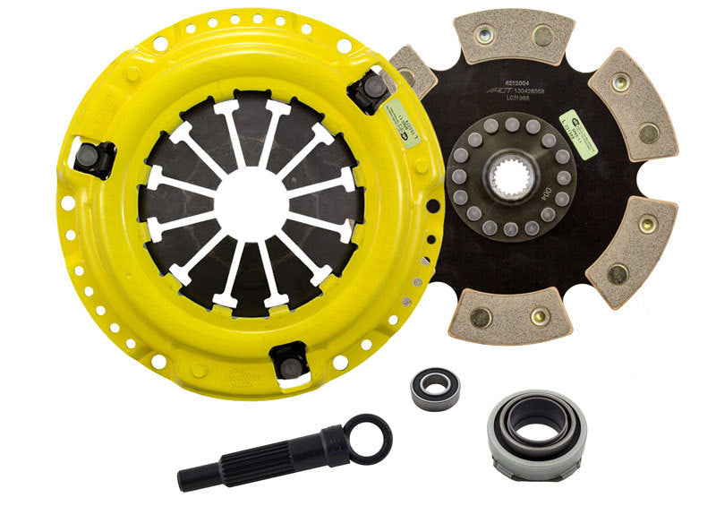 ACT 1990 Honda Civic XT/Race Rigid 6 Pad Clutch Kit - HW4-XTR6