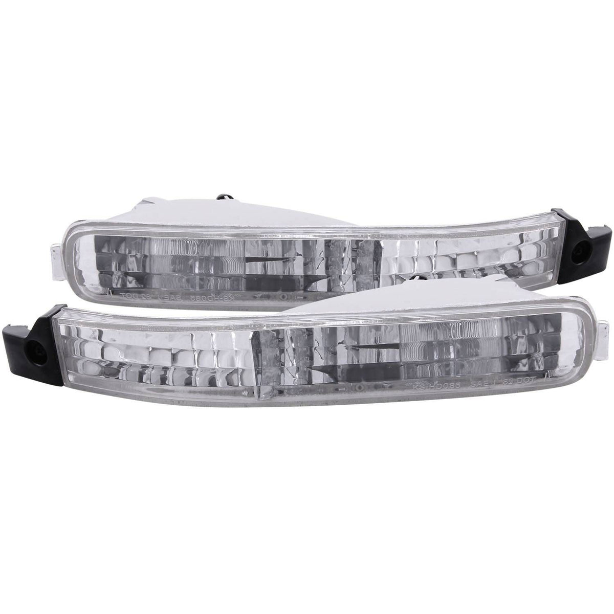 1992-1993 Honda Accord Parking/Signal Lights Chrome Clear (Euro Style)