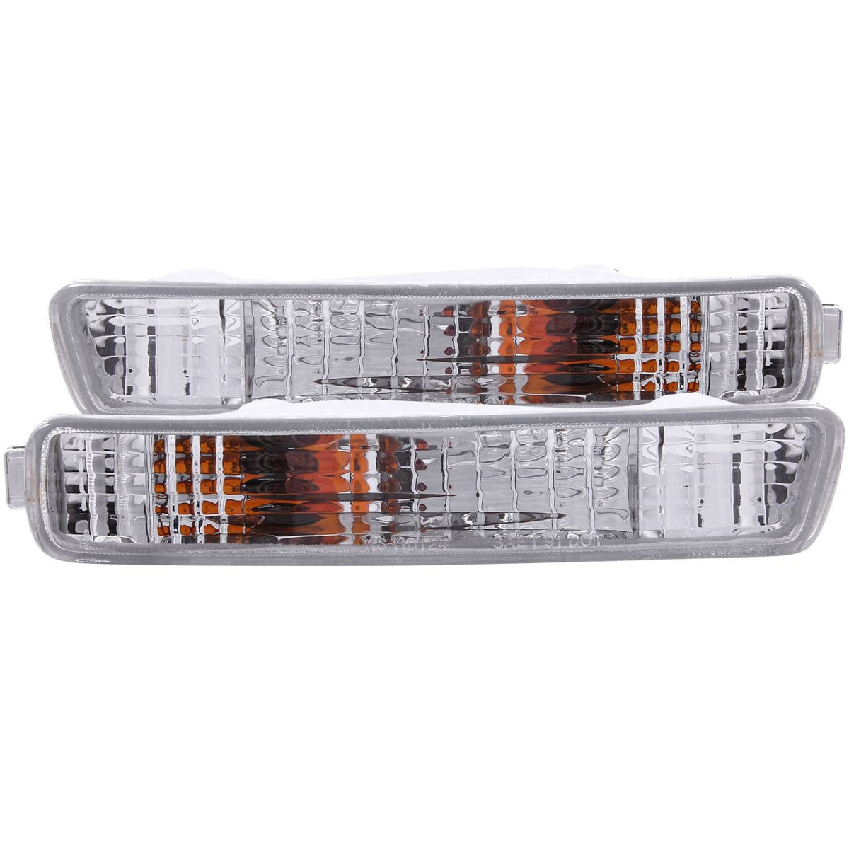 1994-1995 Honda Accord Parking/Signal Lights Chrome Clear (Euro Style)