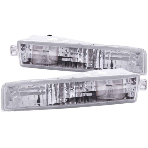 1997-2001 Honda Prelude Parking/Signal Lights Chrome Clear (euro Style)