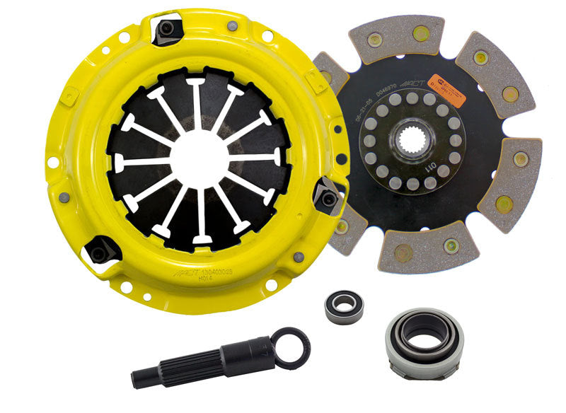 ACT 1988 Honda Civic HD/Race Rigid 6 Pad Clutch Kit - HW2-HDR6