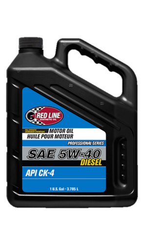 Red Line Pro-Series Diesel CK4 5W40 Motor Oil - Gallon - 12715