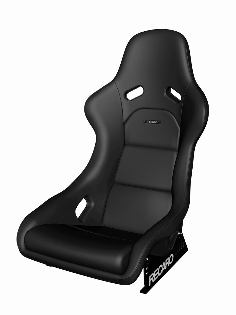 Recaro Classic Pole Position ABE Seat - Black Leather - 087.00.0B26