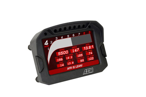 AEM CD-5G Carbon Digital Dash Display w/ Interal 10Hz GPS - 30-5602
