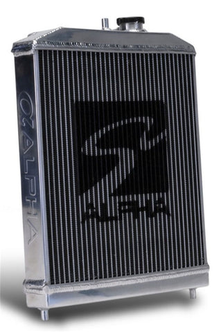 Skunk2 Alpha Series 92-00 Honda Civic Radiator (Half Size) (Dual)