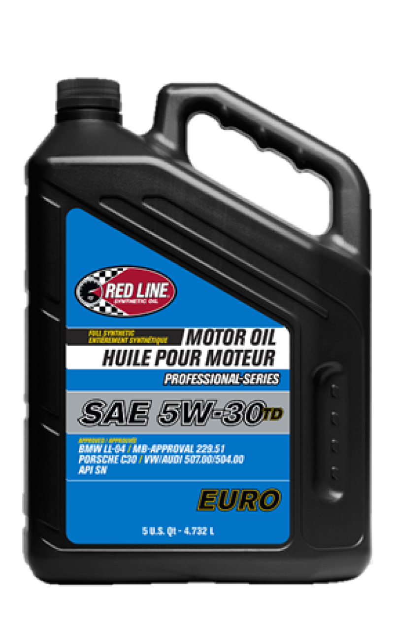 Red Line Professional Series Euro 5W30 TD Motor Oil - - 12225