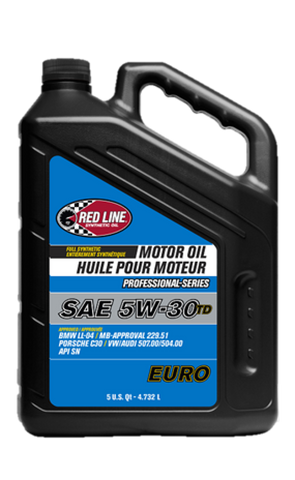 Red Line Professional Series Euro 5W30 TD Motor Oil - - 12225